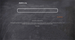 Desktop Screenshot of phpders.org